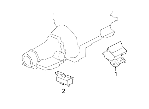 Engine & Trans Mounting for 2007 Cadillac Escalade EXT #0