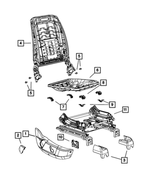 68104430AA - : Power Seat Adjuster for Mopar Image