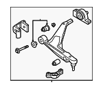 32370924 - : Lower Control Arm for Volvo Image