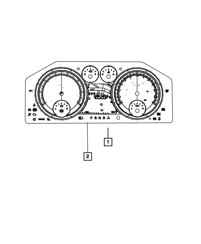 56054945AG - Electrical: Instrument Panel Cluster for Mopar Image image