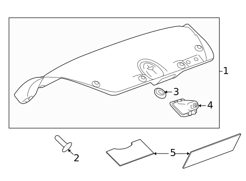 Interior Trim - Trunk for 2017 Buick Regal #0