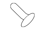11589290 - Body: Trunk Lid Trim Clip for GM Image