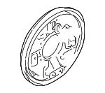 5311065D00 - Brakes: Backing Plate for Suzuki Image