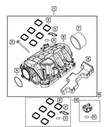 53013775AC - Engine: Oil Filler Cap for Mopar Image