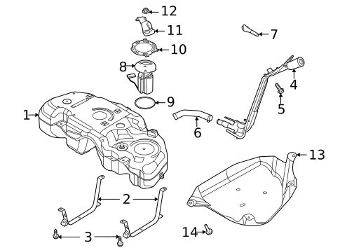 Hardware, Fasteners & Fittings for 2022 Ford Bronco Sport #0