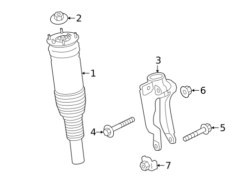Struts & Components for 2023 Land Rover Discovery #0