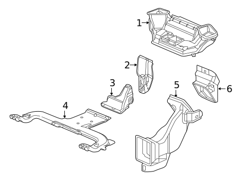 Ducts for 2015 Honda CR-V #0