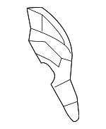 615760C020 - Body: Back Panel Upper Plate for Toyota: Tundra Image