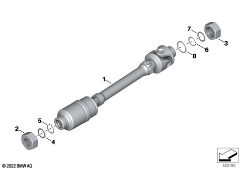 Drive Shaft for 2022 BMW-Motorrad R 18 Transcontinental #0