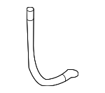99656220701 - Body: Rear Hose for Porsche: 911 Image