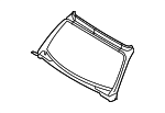 99750213702GRV - Body: Windshield Frame for Porsche Image