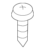 1249205123 - Body: Door Trim Panel Screw for Kia: Amanti, Borrego, Cadenza, Carnival, EV6, EV9, Forte, Forte Koup, Forte5, K4, K5, K900, Niro, Niro EV, Optima, Rio, Rio5, Sedona, Seltos, Sorento, Soul, Soul EV, Sportage, Stinger, Telluride Image