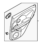 83306G5060EE5 - Body: Door Trim Panel for Kia: Niro Image