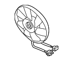 1C0959455C - Cooling System: Fan Assembly for Volkswagen: Beetle, Golf, Jetta Image
