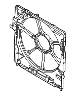 17428618246 - Cooling System: Fan Shroud for BMW Image