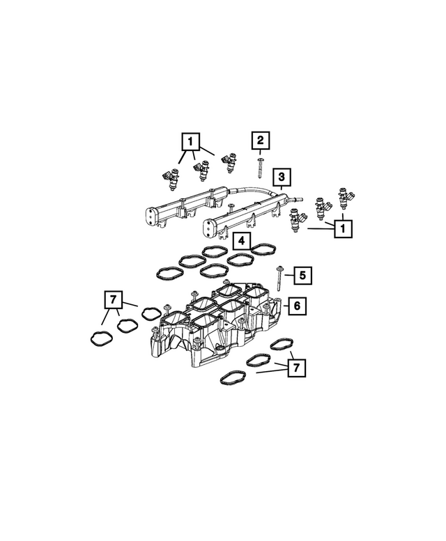 6509390AA - Engine: Hex Flange Head Bolt for Mopar Image