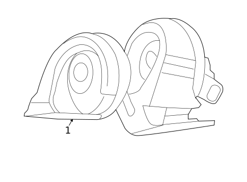 Horn for 2012 Ram 1500 #0