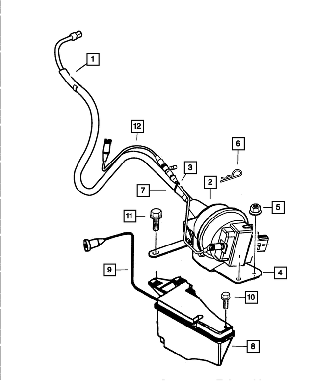 4591148AC - Fuel: Speed Control Cable for Mopar Image
