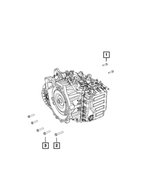 6509154AA - 6F24; 6-Speed; Automatic Transaxle: Hex Flange Head Bolt for Mopar Image