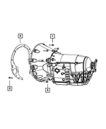 6507966AA - NAG1; W5A580; 5-Speed; Automatic Transmission: Double Ended Stud for Mopar Image