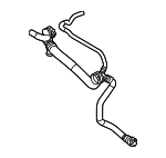 3WA122101H - Cooling System: Upper Hose for Audi Image