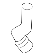 6K121049A - Cooling System: By-Pass Hose for Audi Image
