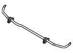 33558091428 - Suspension: Stabilizer Bar for BMW Image