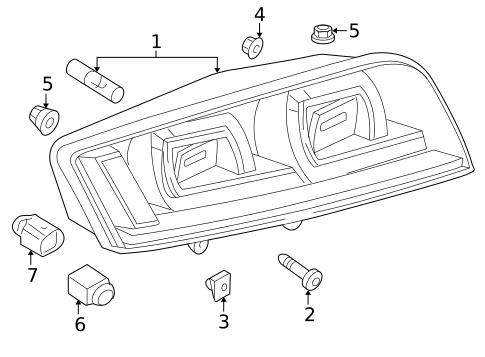Tail Lamps for 2015 Audi R8 #0