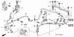 16922SH3930 - Chassis: RUBBER, MOUNTING for Honda Image