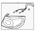 924022D700 - : 2004-2006 Hyundai Elantra - Combo Lamp Assembly for Hyundai: Elantra Image