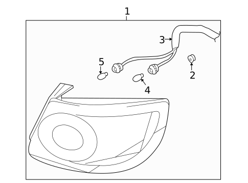 Combination Lamps for 2003 Hyundai Elantra #0