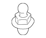 7147159561 - Body: Lift Cylinder Ball Stud for BMW: X3, X5, X6 Image