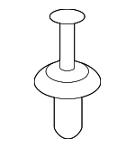 51111908077 - Body: Upper Support Rivet for BMW Image
