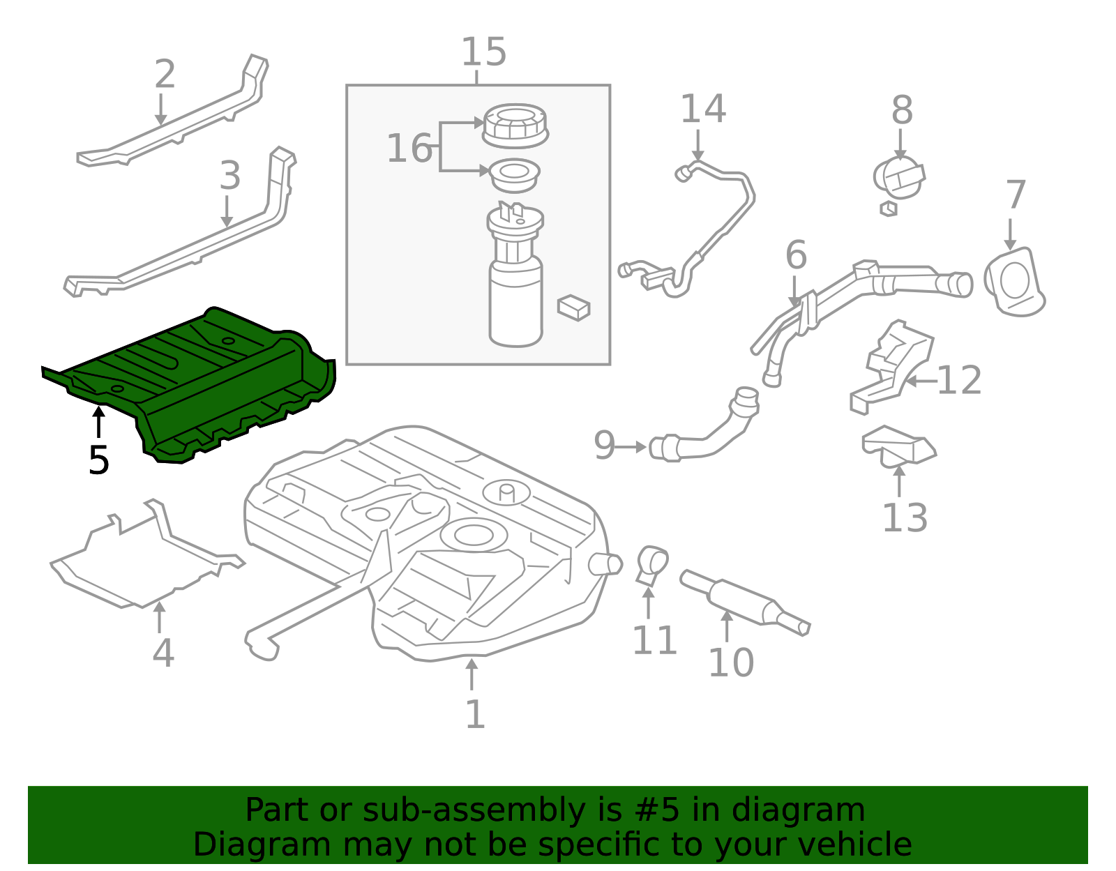 Honda Pilot 2005 Gas Tank Capacitynull