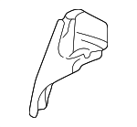 8D0809303A - Body: Wheelhouse Assembly Bracket for Audi: A4, A4 Quattro, S4 Image