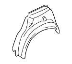 8D0809411A - Body: Wheelhouse Assembly for Audi: A4, A4 Quattro, S4 Image