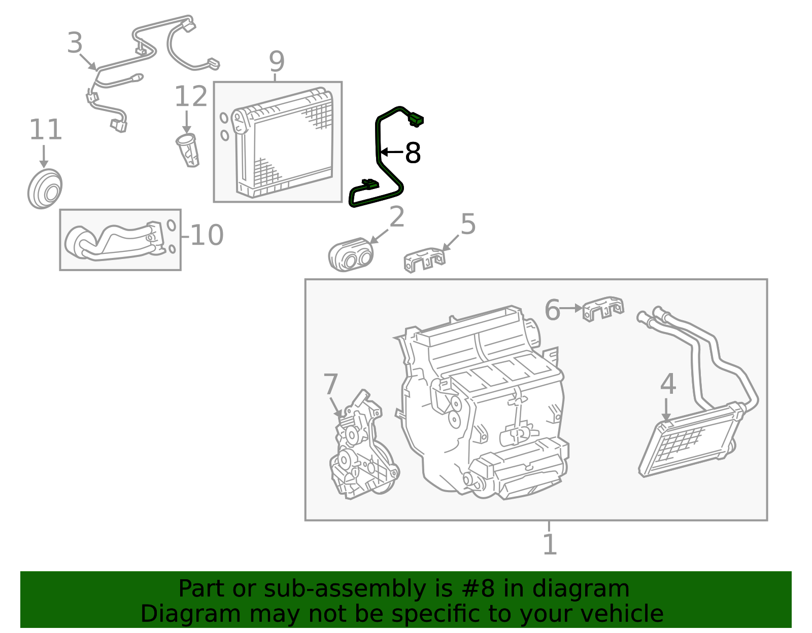 Genuine Official Toyota A/C Evaporator Temperature Sensor part# 88620 ...