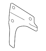 1K0121093AR - Cooling System: Auxiliary Pump Bracket for Volkswagen: Eos, Golf, Golf R, GTI, Jetta, Passat Image