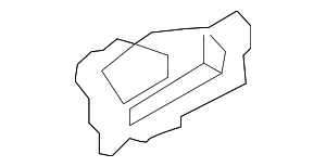 8E0827657H - Body: Handle Retainer Bracket for Audi Image