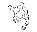 19360PCX000 - Cooling System: By-Pass Valve for Honda: S2000 Image