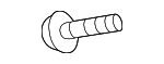 9015950327 - Body: Antenna Bolt for Scion: xB | Toyota: 4Runner, bZ4X, Camry, Corolla, Corolla Cross, Crown, Crown Signia, Grand Highlander, Highlander, Land Cruiser, Mirai, Prius, Prius C, Prius Prime, Sequoia, Sienna, Tacoma, Tundra Image