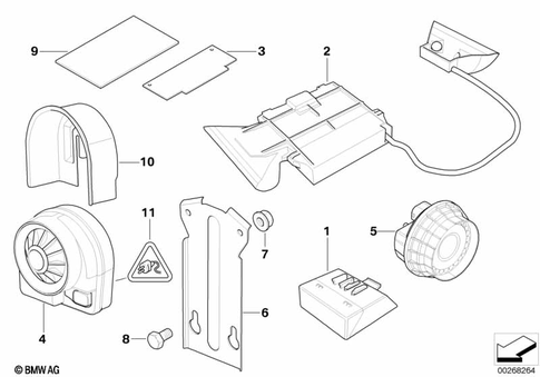 Alarm Systems for 2005 BMW X5 3.0i #0