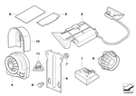 65756923209 - Audio, Navigation, Electronic Systems: Inclination Indicator for BMW Image