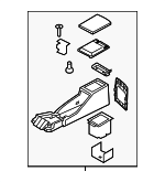 32009204 - Body: Console Assembly for Saab: 9-2X Image