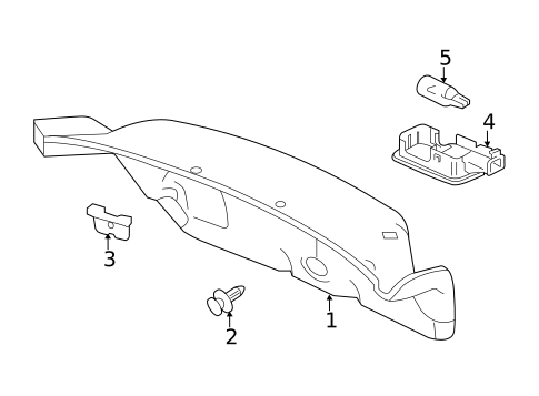 Interior Trim - Trunk for 2014 Honda Accord #0