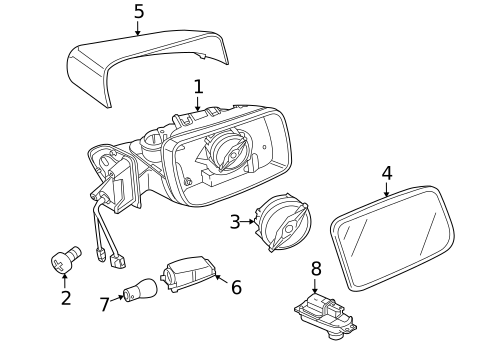 Mirrors for 2011 Land Rover LR4 #0