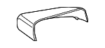 LR019962 - Body: Mirror Cover for Land Rover: LR2, LR4, Range Rover, Range Rover Sport Image
