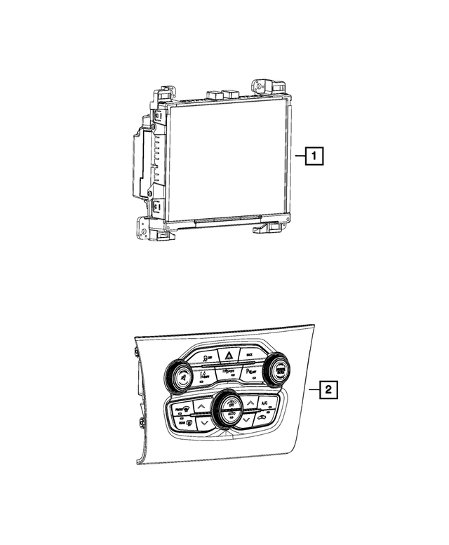 68322344AO - Electrical: Multi Media Radio for Mopar Image