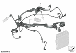 12519453625 - Engine Electrical System: Wiring Harness, Eng. Sensoric Module 2 for BMW Image