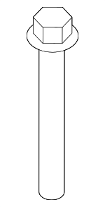 90037808801 - Body: Impact Bar Bolt for Porsche: 911, Boxster, Cayman Image